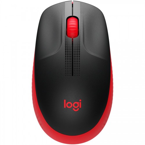 LOGITECH M190 Full-size wireless mouse - RED - 2.4GHZ - EMEA - M190 LOGITECH M190 Full-size wireless mouse - RED - 2.4GHZ - EMEA - M190
