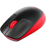 LOGITECH M190 Full-size wireless mouse - RED - 2.4GHZ - EMEA - M190 LOGITECH M190 Full-size wireless mouse - RED - 2.4GHZ - EMEA - M190
