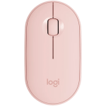 LOGITECH M350S Pebble 2 Bluetooth Mouse - TONAL ROSE - DONGLELESS