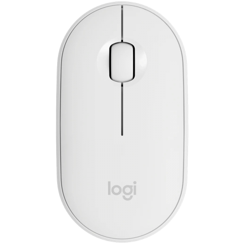 Мишка LOGITECH M350S Pebble 2 Bluetooth Mouse - TONAL WHITE - DONGLELESS, 910-007013 Мишка LOGITECH M350S Pebble 2 Bluetooth Mouse - TONAL WHITE - DONGLELESS, 910-007013