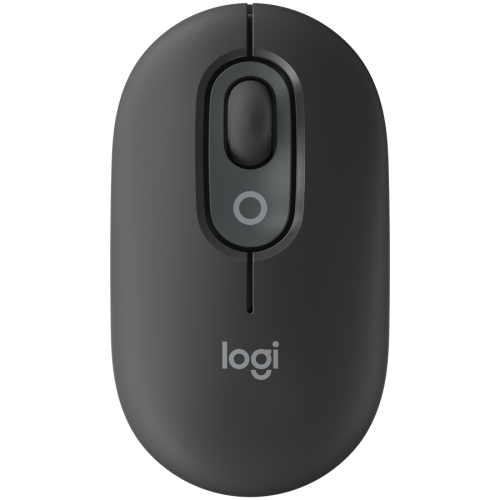 LOGITECH POP Mouse with emoji - GRAPHITE - BT - EMEA28i-935 - FY25,TERRA LOGITECH POP Mouse with emoji - GRAPHITE - BT - EMEA28i-935 - FY25,TERRA