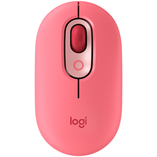Мишка, Logitech POP Mouse with emoji - ROSE - BT - N/A - EMEA28i-935 - FY25,TERRA