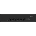 Суич Imou 6-port 100M unmanaged PoE Switch, 4x PoE 10/100, 2x uplink 10/100, 45W total power, up to 250m PoE, 4KV lighting Protection, 802.3af/at,