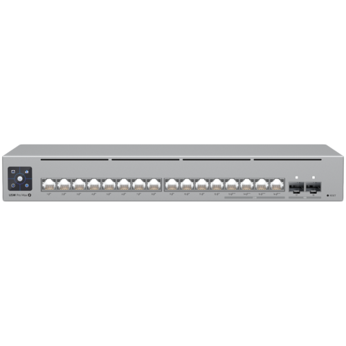 Суич UBIQUITI UniFi Switch Pro Max 16 PoE Суич UBIQUITI UniFi Switch Pro Max 16 PoE