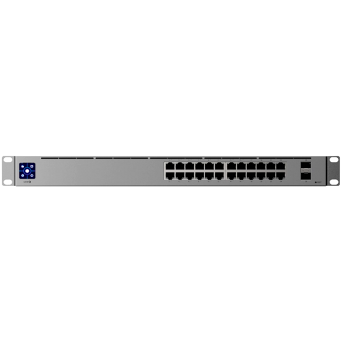 Суич Ubiquiti 24-port, Layer 3 Etherlighting™ switch,  8 х 2.5 GbE PoE++ ports, USW-PRO-MAX-24-POE-EU