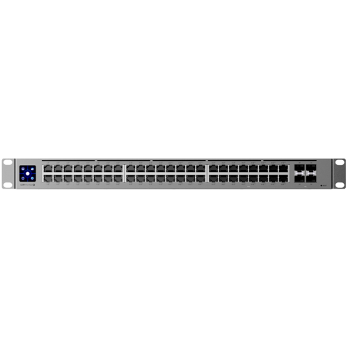 Суич Ubiquiti 48-port, Layer 3 switch 2.5 GbE and PoE++ output, USW-PRO-MAX-48-POE-EU