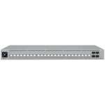 Суич Ubiquiti Layer 3 Etherlighting USW-PRO-HD-24-POE-EU (22) 2.5 GbE, (2) 10 GbE PoE++ ports, (4) 10G SFP+ ports, DC power backup ready