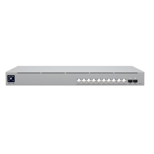 Суич Ubiquiti Layer 3 Etherlighting USW-Pro-XG-10-PoE-EU (10) 10 GbE and (2) 10G SFP+ ports