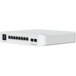 Ubiquiti USW-Pro-8-PoE-EU An 8-port, Layer 3 switch with PoE+ and PoE++ output. Can power devices with up to 120W, with a power consumption of 30W (Excluding PoE output)