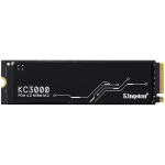 Твърд диск SSD KINGSTON 2048GB, M.2 2280, PCIe 4.0 NVMe, Read/write: 7,000 / 7,000MB/s, SKC3000D/2048G