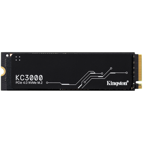 Твърд диск SSD KINGSTON 2048GB, M.2 2280, PCIe 4.0 NVMe, Read/write: 7,000 / 7,000MB/s, SKC3000D/2048G