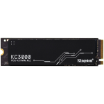 Твърд диск KINGSTON KC3000 512GB SSD, M.2 2280, PCIe 4.0 NVMe, Read/Write 7000/3900MB/s, SKC3000S/512G