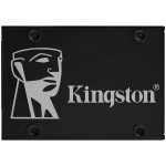 Твърд диск SSD KINGSTON KC600 256GB, 2.5” 7mm, SATA 6 Gb/s, Read/Write: 550 / 500 MB/s, SKC600/256G