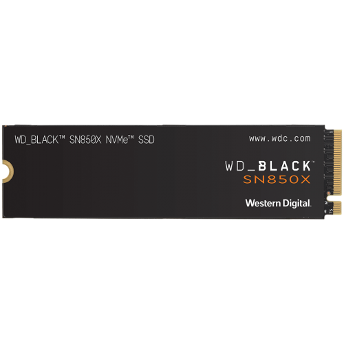 Твърд диск SSD WD Black SN850X 1TB M.2 2280 PCIe Gen4 x4 NVMe, Read/Write: 7300/6300 MBps, WDS100T2X0E-00BCA0 Твърд диск SSD WD Black SN850X 1TB M.2 2280 PCIe Gen4 x4 NVMe, Read/Write: 7300/6300 MBps, WDS100T2X0E-00BCA0