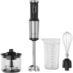 Блендер AENO HB4, 1200W in CB, Black, Tiger Teeth Cutter, Whisk, Food Processor, Cup