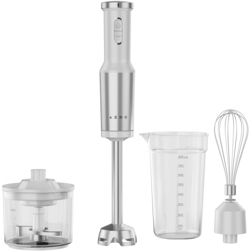 Блендер, AENO 1200W in CB, White, Tiger Teeth Cutter, Whisk, Food Processor, Cup Блендер, AENO 1200W in CB, White, Tiger Teeth Cutter, Whisk, Food Processor, Cup