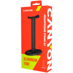 Стойка за слушалки CANYON stand S1 Black Стойка за слушалки CANYON stand S1 Black