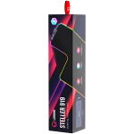 Подложка Lorgar Steller 919, Gaming mouse pad, High-speed surface, anti-slip rubber base, RGB backlight