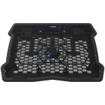 Охлаждаща поставка за мобилни компютри с размер на екрана до 15.6'' CANYON NS-02 2x2.0 USB hub, fan speed: 800-1000RPM
