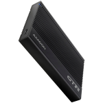 Кутия за диск AXAGON EE25-GTR USB-C 3.2 Gen 2 - SATA 6G, 2.5" External RIBBED box BLACK