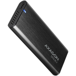 Кутия за диск AXAGON EEM2-SBC, M.2 SATA screwless RAW box, black, SuperSpeed USB-C 10 Gbps