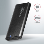 Кутия за диск AXAGON EEM2-SBC, M.2 SATA screwless RAW box, black, SuperSpeed USB-C 10 Gbps Кутия за диск AXAGON EEM2-SBC, M.2 SATA screwless RAW box, black, SuperSpeed USB-C 10 Gbps