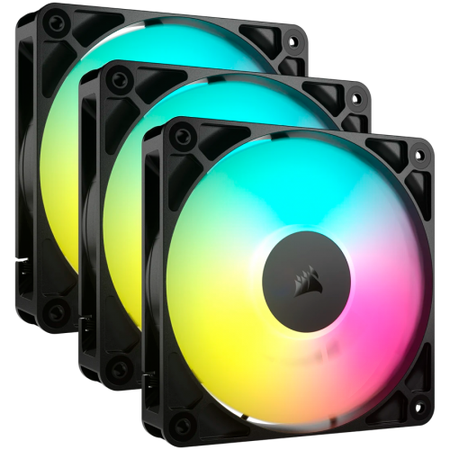Комплект вентилатори CORSAIR RS120 ARGB, 120mm ARGB Fan, Triple Pack Комплект вентилатори CORSAIR RS120 ARGB, 120mm ARGB Fan, Triple Pack