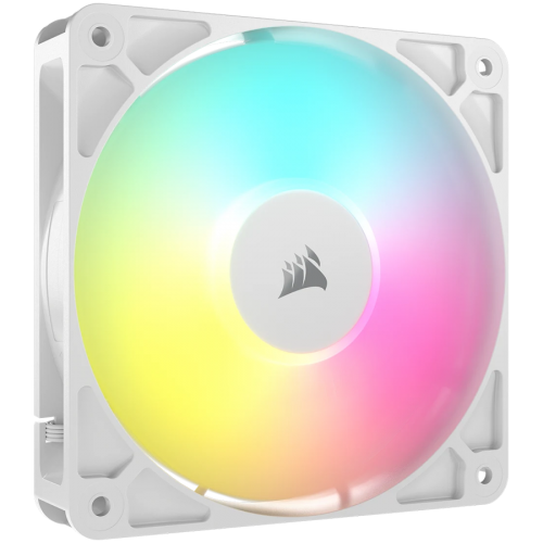 Вентилатор за кутия Corsair RS120 ARGB White, 120mm ARGB Fan, Single Pack, CO-9050184-WW Вентилатор за кутия Corsair RS120 ARGB White, 120mm ARGB Fan, Single Pack, CO-9050184-WW