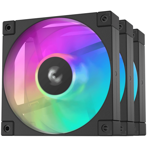 Комплект вентилатори DeepCool FD12 ARGB(3IN1) R-FD12-BKAPN3-G