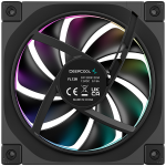 Вентилатори DeepCool FL12R 3IN1, 3x120mm ARGB Reverse Fans, Daisy Chain, 8-pin Cable, PWM, 3 pack, ARGB Halo, R-FL12R-BKAPN3-G Вентилатори DeepCool FL12R 3IN1, 3x120mm ARGB Reverse Fans, Daisy Chain, 8-pin Cable, PWM, 3 pack, ARGB Halo, R-FL12R-BKAPN3-G