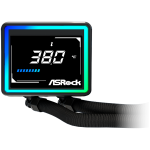 Водно охлаждане Asrock Challenger 360 Digital, AiO liquid cooler, ARGB, Digital display, 360 mm radiator,90-ACLA36-BAAGA6 Водно охлаждане Asrock Challenger 360 Digital, AiO liquid cooler, ARGB, Digital display, 360 mm radiator,90-ACLA36-BAAGA6
