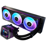 Водно охлаждане Asrock PHANTOM GAMING 360 LCD, AiO liquid cooler, ARGB, IPS LCD, 360 mm radiator, 90-APGA36-BAAGA5 Водно охлаждане Asrock PHANTOM GAMING 360 LCD, AiO liquid cooler, ARGB, IPS LCD, 360 mm radiator, 90-APGA36-BAAGA5