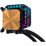 Водно охлаждане Asrock PHANTOM GAMING 360 LCD, AiO liquid cooler, ARGB, IPS LCD, 360 mm radiator, 90-APGA36-BAAGA5 Водно охлаждане Asrock PHANTOM GAMING 360 LCD, AiO liquid cooler, ARGB, IPS LCD, 360 mm radiator, 90-APGA36-BAAGA5