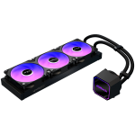 Водно охлаждане Asrock Pro 360 ARGB, AiO liquid cooler, 360 mm radiator, 90-APRA36-BAAGA6, Black Водно охлаждане Asrock Pro 360 ARGB, AiO liquid cooler, 360 mm radiator, 90-APRA36-BAAGA6, Black