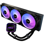 Водно охлаждане Asrock Pro 360 ARGB, AiO liquid cooler, 360 mm radiator, 90-APRA36-BAAGA6, Black Водно охлаждане Asrock Pro 360 ARGB, AiO liquid cooler, 360 mm radiator, 90-APRA36-BAAGA6, Black