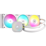 Охладител CORSAIR NAUTILUS 360 ARGB White, 360mm Radiator, Liquid CPU Cooler, CW-9060095-WW