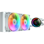 Охладител COUGAR POSEIDON ELITE ARGB 240 White AiO Liquid Watercooling, CGR-PSDELRGB-W-240