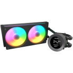 Охладител COUGAR Poseidon Vistek ARGB 240 AiO Liquid Watercooling - Black CGR-PSDVARGB-B-240 Охладител COUGAR Poseidon Vistek ARGB 240 AiO Liquid Watercooling - Black CGR-PSDVARGB-B-240