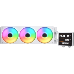 Охладител COUGAR Poseidon Vistek Pro ARGB 360 AiO Liquid Watercooling - White CGR-PSDVPRGB-W-360
