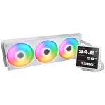 Охладител COUGAR Poseidon Vistek Pro ARGB 360 AiO Liquid Watercooling - White CGR-PSDVPRGB-W-360 Охладител COUGAR Poseidon Vistek Pro ARGB 360 AiO Liquid Watercooling - White CGR-PSDVPRGB-W-360