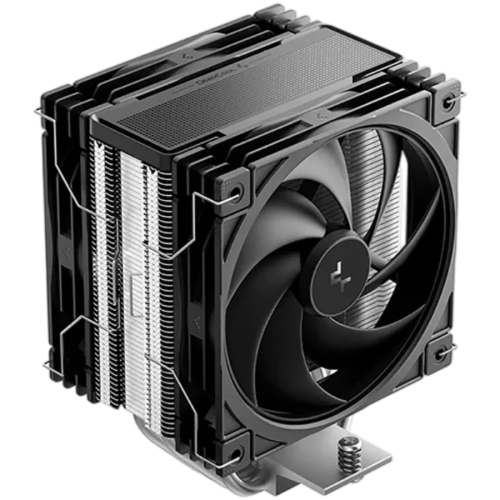 Охладител DeepCool AG400 G2 PLUS, CPU Air Cooler, 2x120mm PWM Fan, TDP 230W, 4 Heatpipes, Black, R-AG400-BKNPMG2-G-1 Охладител DeepCool AG400 G2 PLUS, CPU Air Cooler, 2x120mm PWM Fan, TDP 230W, 4 Heatpipes, Black, R-AG400-BKNPMG2-G-1
