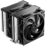 DeepCool AG620 G2, CPU Air Cooler, 2x120mm PWM Fan, TDP 270W, 6 Heatpipes, Black, LGA1851/1700, AMD AM5/AM4, 129x136x159 mm(LxWxH), 2Y, R-AG620-BKNPMG2-G