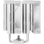 Охладител DeepCool AG620 WH ARGB V2, CPU Air Cooler, 2x120mm ARGB PWM Fan, Core Touch Technology 2.0, 6 Heatpipes, White