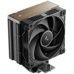 DeepCool AK400 G2, CPU Air Cooler, 1x120mm PWM Fan, Wooden Top Cover, TDP 240W, 4 Heatpipes, Black, LGA1851/1700, AMD AM5/AM4, 132x92x156 mm(LxWxH), 3Y, R-AK400G2-BKNNMN-GJD