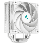 Охладител DeepCool AK400 WH, CPU Air Cooler, 1x120mm PWM Fan, TDP 220W, 4 Heatpipes, White Охладител DeepCool AK400 WH, CPU Air Cooler, 1x120mm PWM Fan, TDP 220W, 4 Heatpipes, White