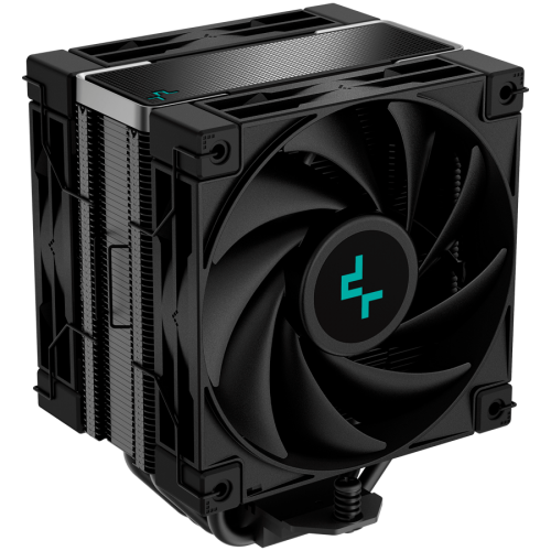 Охладител DeepCool AK400 ZERO DARK PLUS, CPU Air Cooler, 2x120mm FDB PWM Fan, Core Touch Technology 2.0, 4 Heatpipes Охладител DeepCool AK400 ZERO DARK PLUS, CPU Air Cooler, 2x120mm FDB PWM Fan, Core Touch Technology 2.0, 4 Heatpipes