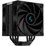 Охладител DeepCool AK400 ZERO DARK PLUS, CPU Air Cooler, 2x120mm FDB PWM Fan, Core Touch Technology 2.0, 4 Heatpipes Охладител DeepCool AK400 ZERO DARK PLUS, CPU Air Cooler, 2x120mm FDB PWM Fan, Core Touch Technology 2.0, 4 Heatpipes