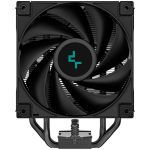 Охладител DeepCool AK400 Zero Dark, CPU Air Cooler, 1x120mm PWM Fan, TDP 220W, 4 Heatpipes, R-AK400-BKNNMN-G-2 Охладител DeepCool AK400 Zero Dark, CPU Air Cooler, 1x120mm PWM Fan, TDP 220W, 4 Heatpipes, R-AK400-BKNNMN-G-2