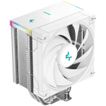 Охладител DeepCool AK500S DIGITAL SE WH, CPU Air Cooler, 1x120mm FK120 PWM FDB Fan, ARGB, Digital Display, R-AK500S-WHADMN-GJD