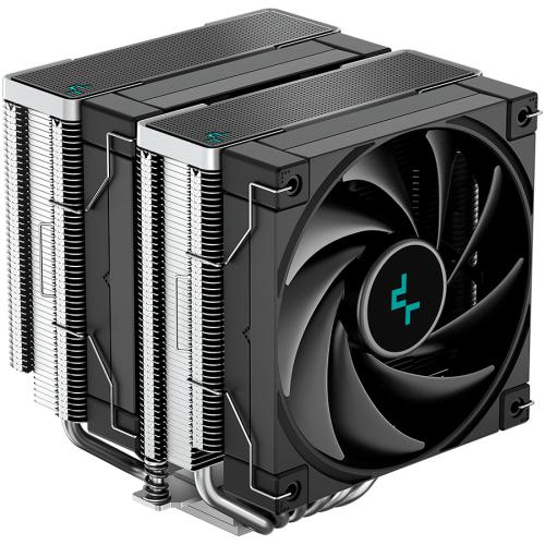 Охладител DeepCool AK620, CPU Air Cooler, 2x120mm PWM Fan, TDP 260W, 6 Heatpipes, R-AK620-BKNNMT-G Охладител DeepCool AK620, CPU Air Cooler, 2x120mm PWM Fan, TDP 260W, 6 Heatpipes, R-AK620-BKNNMT-G